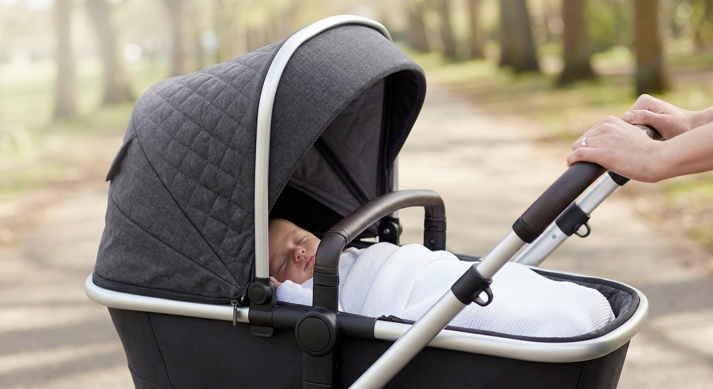 신생아에게 가장 안전하고 적합한 디럭스 유모차 추천 제품 이미지 1